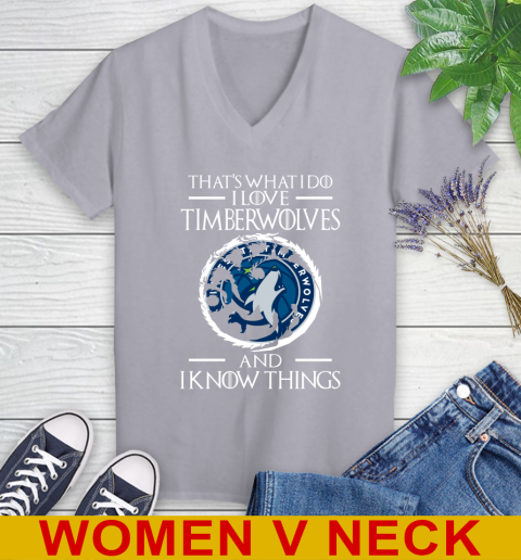 Minnesota Timberwolves NBA Basketball That's What I Do I Love My Team And I Know Things Game Of Thrones 76