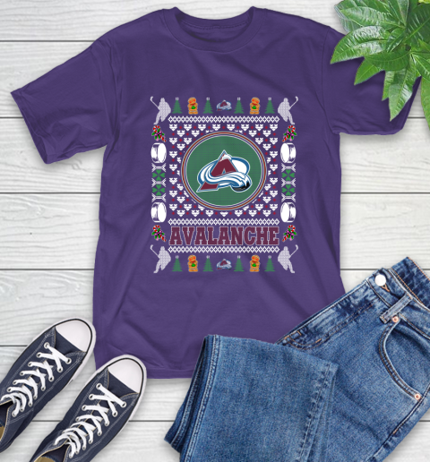 Colorado Avalanche Merry Christmas NHL Hockey Loyal Fan Ugly Shirt 5