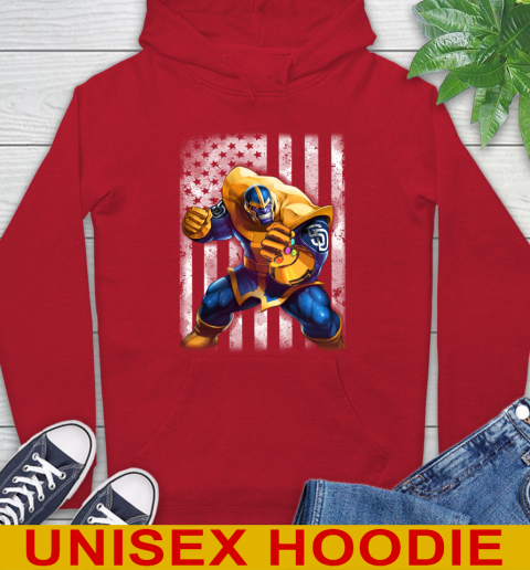MLB Baseball San Diego Padres Thanos Marvel American Flag Shirt Hoodie 10