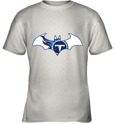 We Are The Tennessee Titans Batman NFL Mashup Youth T-Shirt