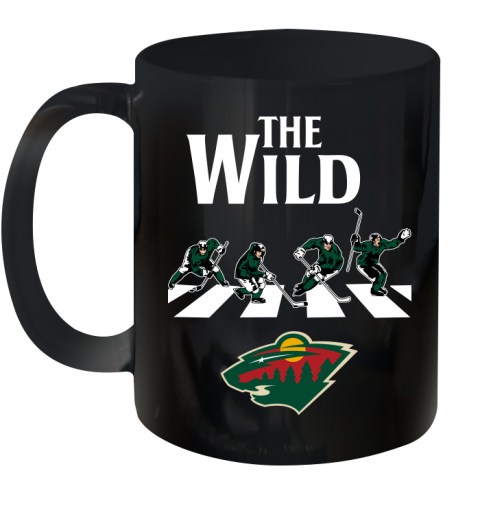 NHL Hockey Minnesota Wild The Beatles Rock Band Shirt Ceramic Mug 11oz