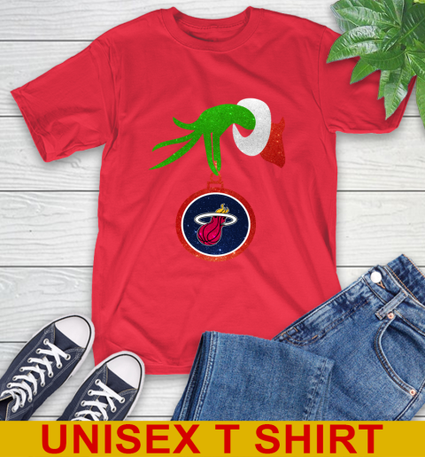Miami Heat Grinch Merry Christmas NBA Basketball T-Shirt 10