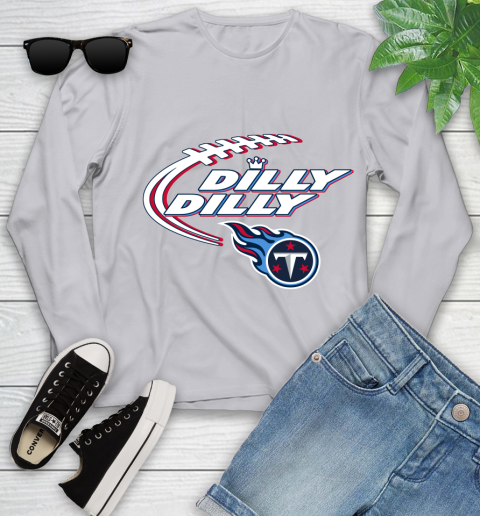 NFL Tennessee Titans Dilly Dilly Football Sports Youth Long Sleeve 5