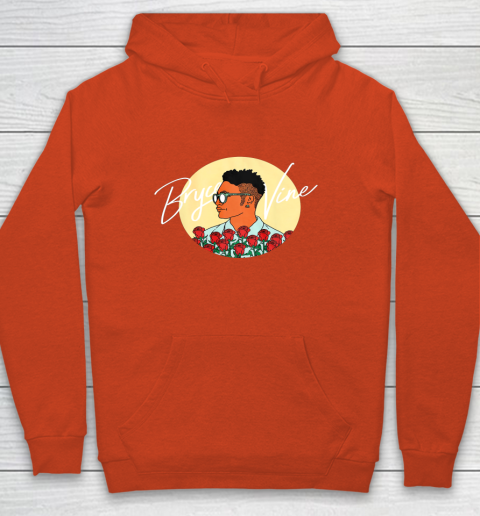 Bryce Vine Merch Circular Roses Youth Hoodie 3