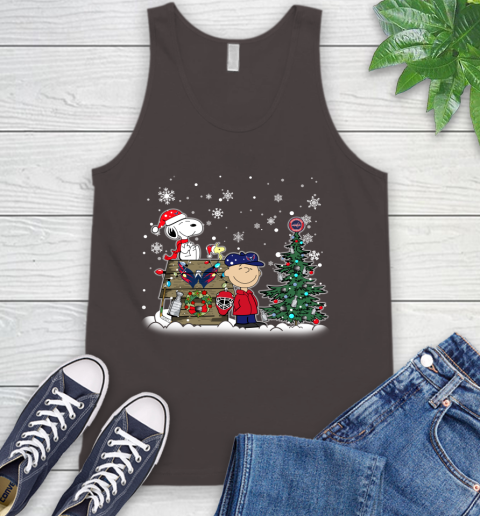 NHL Washington Capitals Snoopy Charlie Brown Woodstock Christmas Stanley Cup Hockey Tank Top 6