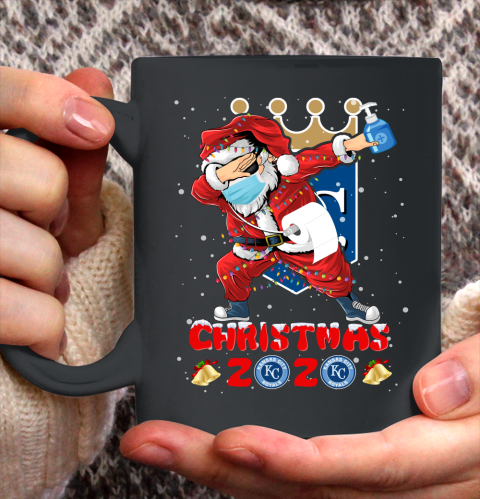 Kansas City Royals Funny Santa Claus Dabbing Christmas 2020 MLB Ceramic Mug 11oz 2