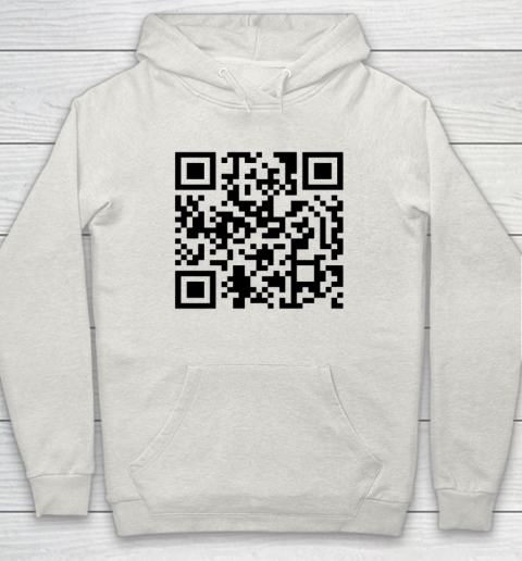 Trump Dance Troll QR Funny President Trump Dance Code Hoodie 8