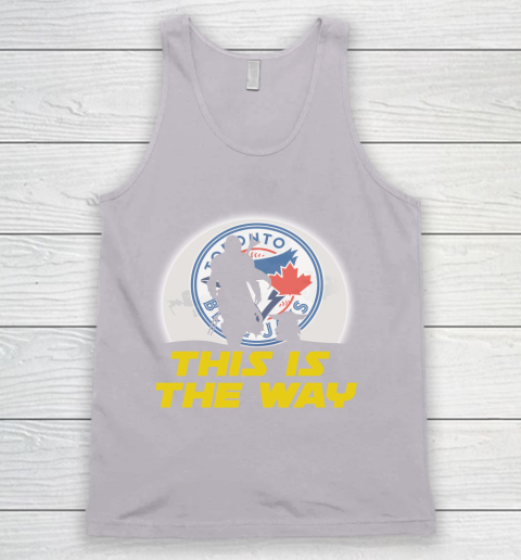 Toronto Blue Jays MLB Baseball Star Wars Yoda And Mandalorian This Is The Way Tank Top 3