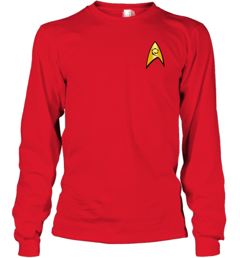 Star Trek Red Long Sleeve T-Shirt
