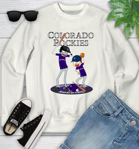 MLB Colorado Rockies Rick And Morty Baseball 115