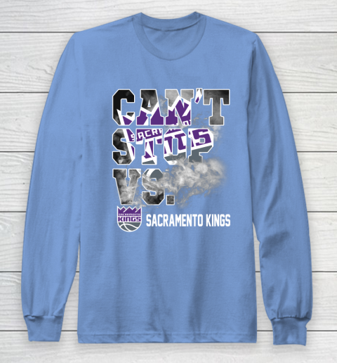 NBA Sacramento Kings Basketball Can't Stop Vs Long Sleeve T-Shirt 8