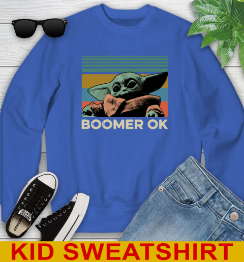 Baby Yoda Boomer OK Star Wars Vintage Shirts 114
