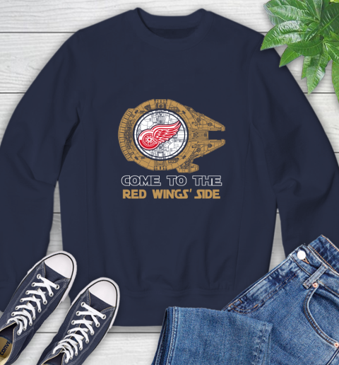 NHL Come To The Detroit Red Wings Wars Hockey Sports Sweatshirt 2