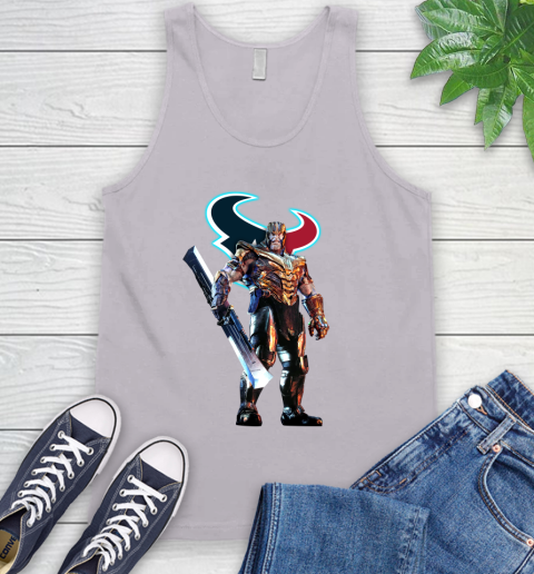 NFL Thanos Gauntlet Avengers Endgame Football Houston Texans Tank Top 4
