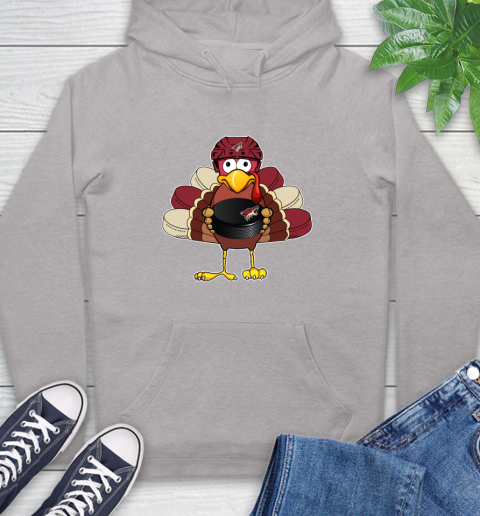 Arizona Coyotes Turkey Thanksgiving Day Hoodie 12