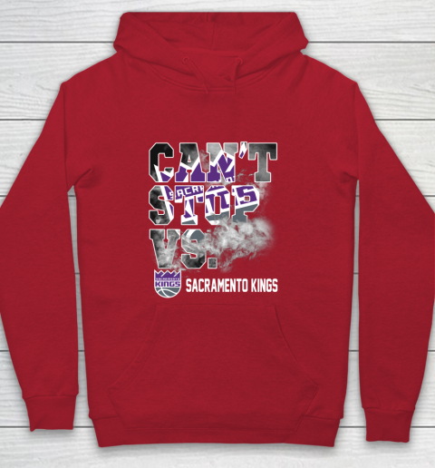 NBA Sacramento Kings Basketball Can't Stop Vs Youth Hoodie 7