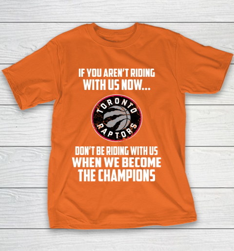 NBA Toronto Raptors Basketball We Become The Champions Youth T-Shirt 4