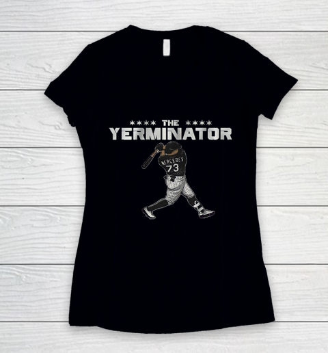 The Yerminator Women's V-Neck T-Shirt