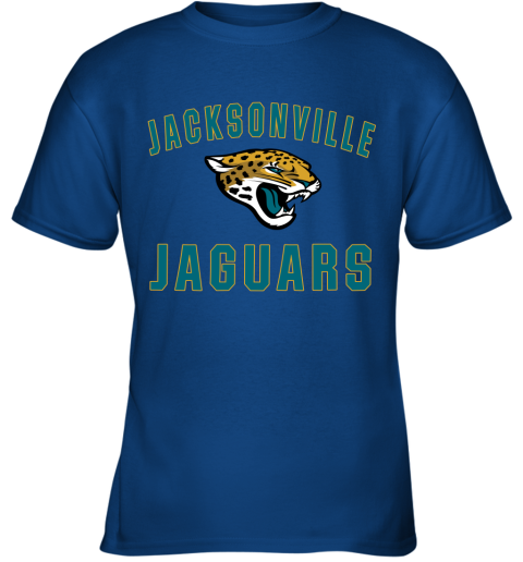 Jacksonville Jaguars Nfl Line By Fanatics Branded Vintage Victory Youth T-Shirt