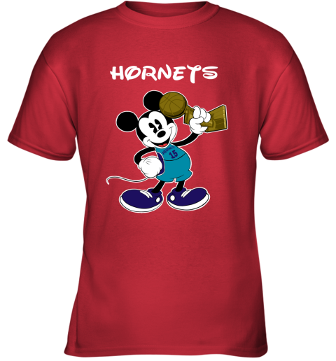 Mickey Charlotte Hornets Youth T-Shirt