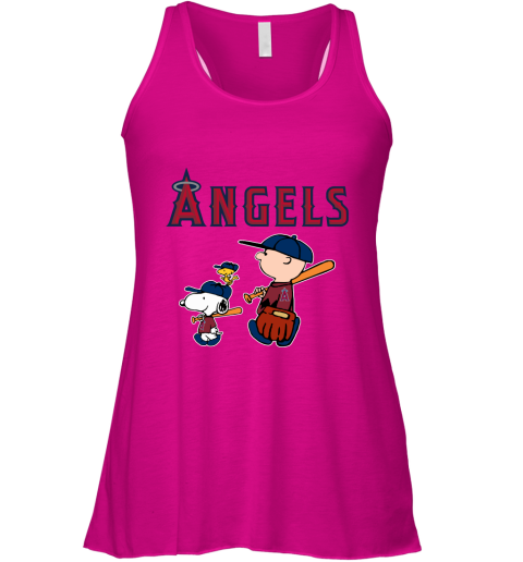 Los Angeles Angels Let's Play Baseball Together Snoopy MLB Unisex Jersey  Tee 