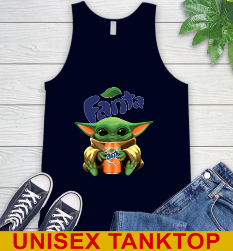 Star Wars Baby Yoda Hugs Fanta Soft Drink Shirt 72