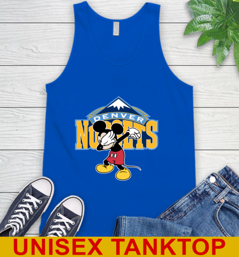 Denver Nuggets NBA Basketball Dabbing Mickey Disney Sports Tank Top 5