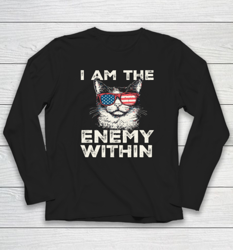 I Am The Enemy Within Tee  Kamala Harris 2024 Merch Long Sleeve T-Shirt