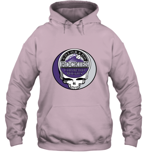 Colorado Rockies The Grateful Dead Baseball MLB Mashup Hoodie
