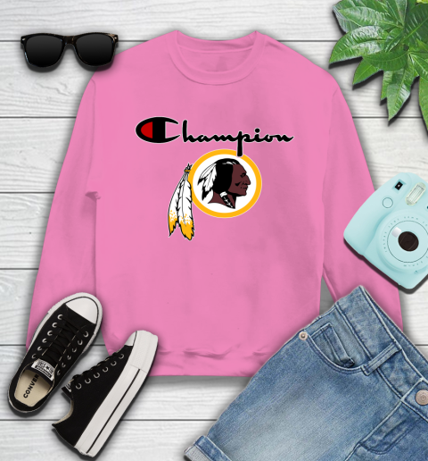 NFL Football Washington Redskins Champion Shirt Youth Sweatshirt 3