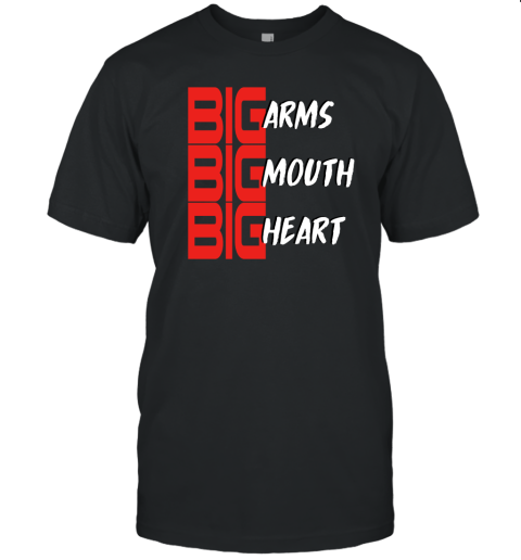 Big Arms Mouth Heart T-Shirt