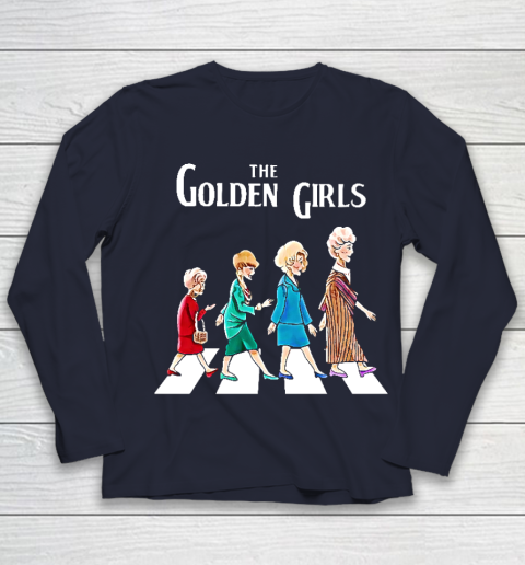 Golden Girls Tshirt fan art vintage retro The Golden Girls Rose Dorothy Blanche Youth Long Sleeve - Image 3