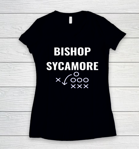 Bishop Sycamore Football Shirt Women's V-Neck T-Shirt