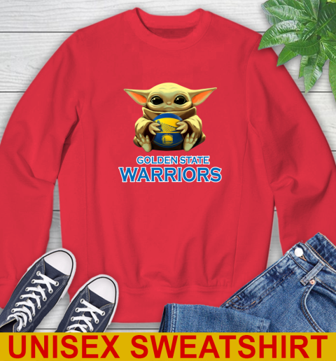 NBA Basketball Golden State Warriors Star Wars Baby Yoda Shirt 34
