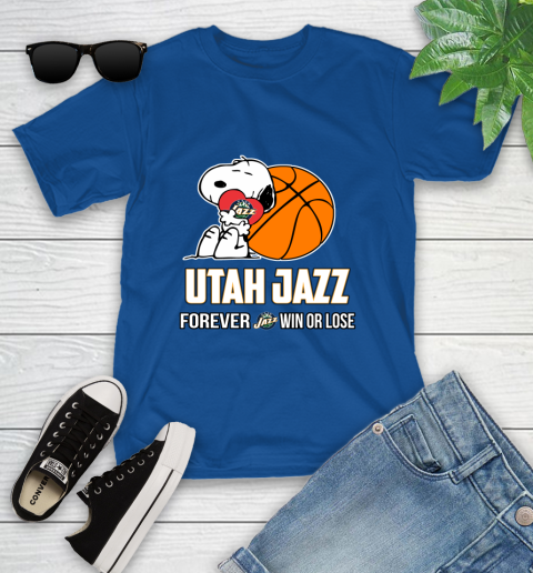 NBA The Peanuts Movie Snoopy Forever Win Or Lose Basketball Utah Jazz 111