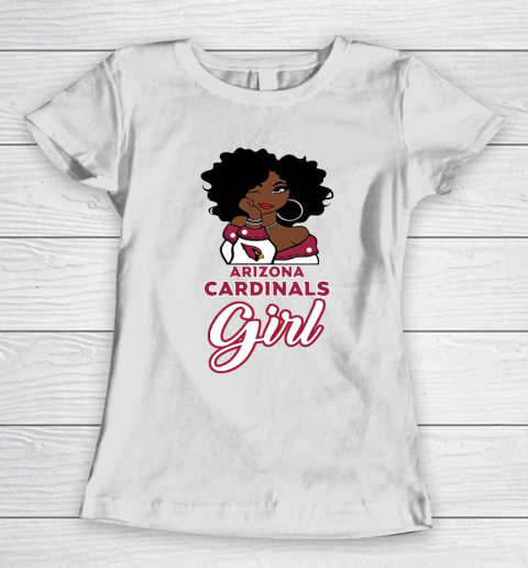 Arizona Cardinals Girl NFL Women's T-Shirt 3