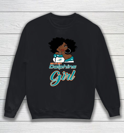 Miami Dolphins Girl NFL Sweatshirt