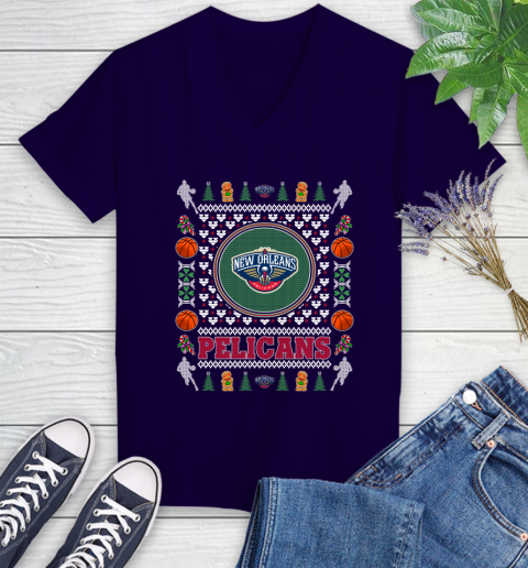 New Orleans Pelicans Merry Christmas NBA Basketball Loyal Fan Ugly Shirt 76