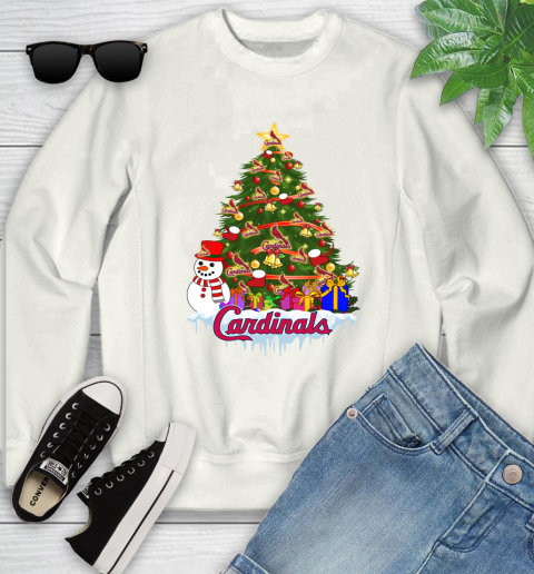 St.Louis Cardinals Merry Christmas MLB Baseball Sports Youth Sweatshirt