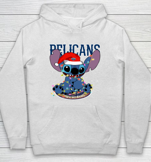 New Orleans Pelicans NBA noel stitch Basketball Christmas Hoodie