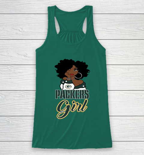 Green Bay Packers Girl NFL Racerback Tank 6