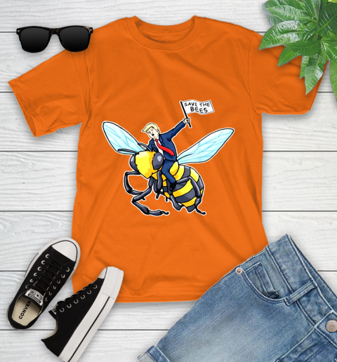 Save The Bees Donald Trump shirt Youth T-Shirt 7