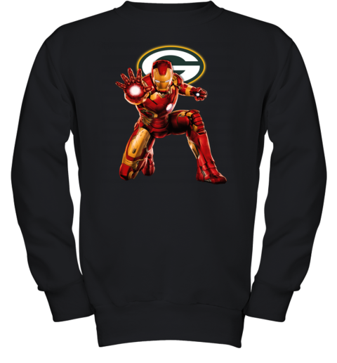 NFL Iron Man Green Bay Packers Youth Sweatshirt - Rookbrand