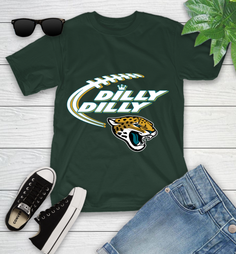 NFL Jacksonville Jaguars Dilly Dilly Football Sports Youth T-Shirt 5