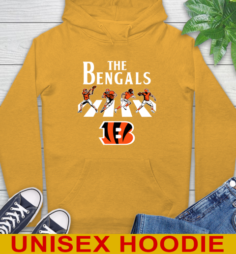 NFL Football Cincinnati Bengals The Beatles Rock Band Shirt Hoodie 2
