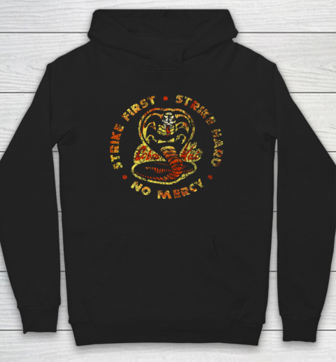 Cobra Kai The Karate Kid Bloody Hoodie Tee For Sports