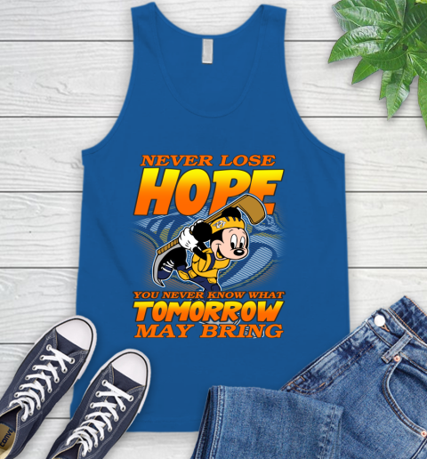 Nashville Predators NHL Hockey ootball Mickey Disney Never Lose Hope Tank Top 4