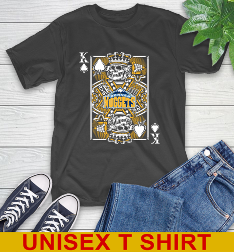 Denver Nuggets NBA Basketball The King Of Spades Death Cards Shirt T-Shirt
