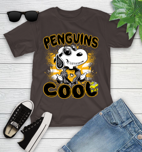 NHL Hockey Pittsburgh Penguins Cool Snoopy Shirt Youth T-Shirt 7 NHL Hockey Pittsburgh Penguins Cool Snoopy Shirt Youth T-Shirt - Image 7