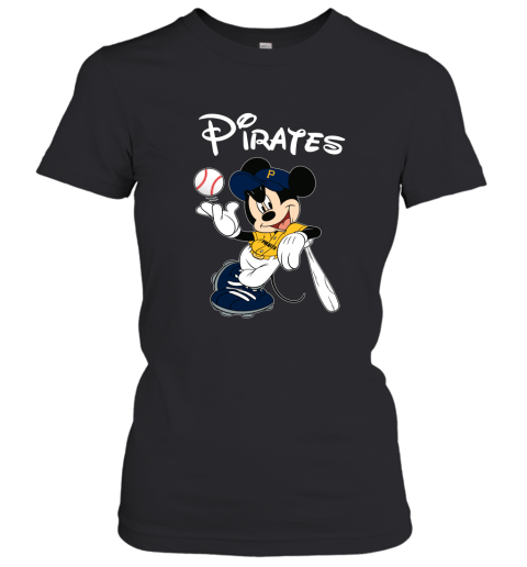 Baseball Mickey Team Pittsburgh Pirates Women's T-Shirt